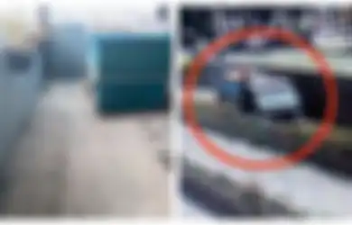 Viral Rekaman CCTV Mobil Pick Up Angkut Boks Biru Diduga Berisi 2 Mayat dari Kampus Unpri, Dilakukan Sebelum Polisi Datang