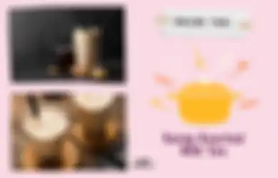 Resep Roasted Milk Tea Minuman Manis yang Kita Kontrol Gulanya