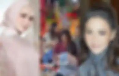 Terekam Kamera Momen Maia Estianty Berpapasan dengan Mulan Jameela di Acara Ultah Anang Hermansyah