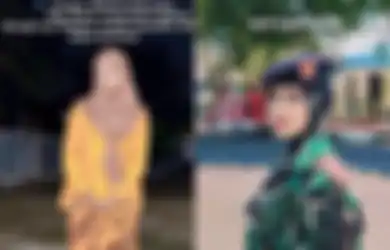 Dihina karena Jadi Anak Santri, Wanita Ini Senggol Mantan Camer Usai Jadi Tentara Pangkat Serda, Warganet: Allah Sendiri yang Mengangkat Derajatnya