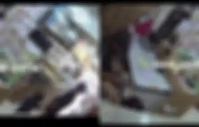Suami Istri Berbagi Peran, Viral CCTV Komplotan Maling Diduga Satu Keluarga Gasak Toko Elektronik Sambil Bawa Anak