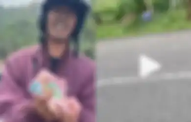 Pasutri Temukan Uang Berhamburan di Jalan Viral, Berniat Simpan hingga Pemiliknya Datang