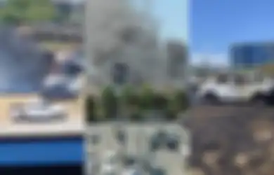 Filipina Dilanda Gelombang Panas hingga Belasan Mobil yang Terparkir di Bandara Terbakar Hebat