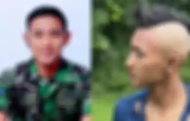 'Doa Keluarga', Tak Malu Unggah Fotonya Saat Masih Ngamen di Jalanan dengan Rambut Mohawk, Sandi Yudha Bangga Pamer Potretnya Jadi Prajurit TNI AL