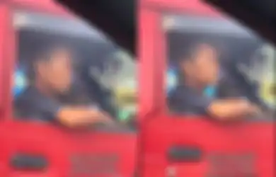 Viral Sopir Angkot Tetap Kerja Meski Selang Oksigen Menempel di Hidungnya, Netizen: Laki-Laki Bertanggunng Jawab