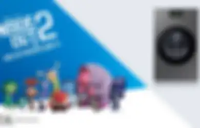Samsung Kolaborasi dengan Inside Out 2 Promo Bespoke AI Laundry Combo
