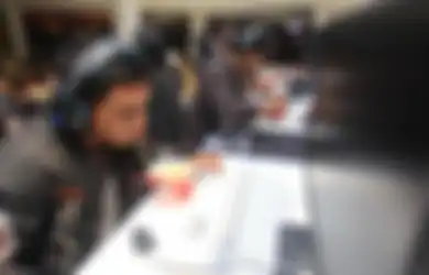 Haraku Ramen Halal Ciptakan Mie Terpanjang 3,5 Meter Khusus Gamer