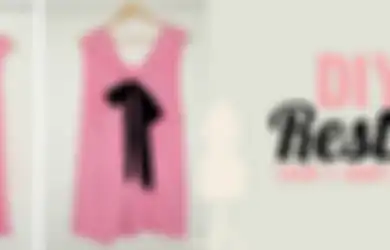 Restyle Your T-Shirt! Seru dan Gampang Buat Dicoba