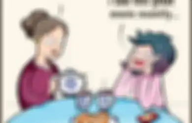 7 Ilustrasi Lucu Tentang Hal yang Sering Kali Sulit Kita Akui Kepada Orang Tua