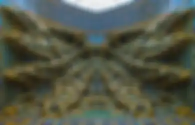 20 Foto Langit Langit Masjid di Dunia yang Bisa Membuat Kita Terpukau Akan Keindahan Luar Biasa