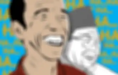 Senjata Humor Jokowi & Gus Dur