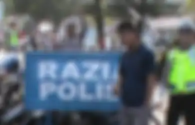 Mulai Besok, Polisi Akan Lakukan Razia Besar-besaran, Inilah Pengendara yang Jadi ‘Target’ Razia