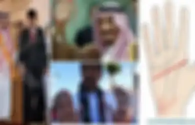 Punya Garis Tangan Sama, Kesamaan Apa Saja yang Dimiliki Jokowi dan Raja Salman?
