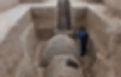Makam Misterius Berbentuk Piramida Ditemukan di Lokasi Konstruksi di Tiongkok