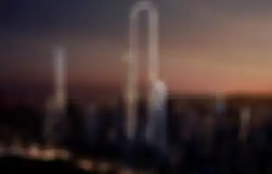 Unik, Gedung Pencakar Langit Ini Berbentuk Huruf U Terbalik dan akan Jadi Gedung Terpanjang di Dunia