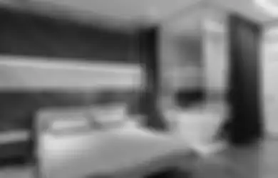 Wow! Partisi Antara Kamar Mandi dan Kamar Tidur Ini Layaknya di Hotel!