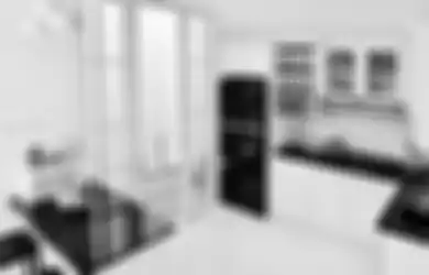 Inspirasi Desain Dapur Bentuk L, Luasnya Hanya 3 Meter Persegi