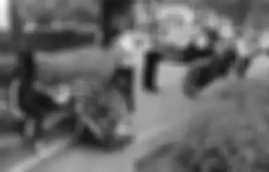 Sudah Salah Malah Ngamuk, Remaja Ini Rusak Motor Sendiri Karena Ditilang Polisi
