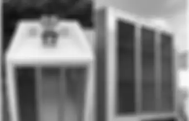 Tampilannya Mirip Lemari, Rumah Pria Ternyata Miliki Fasilitas Lengkap Kamar Tidur Hingga Dapur