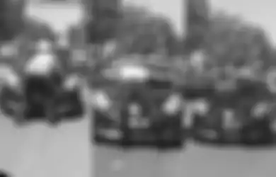Layaknya Film Hollywood, Aksi Polisi Hentikan Mobil yang Tak Mau Ditilang Sampai Bertahan di Kap Depan Pelaku Viral di Sosial Media