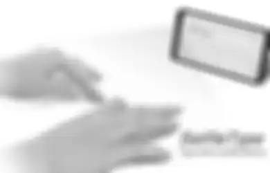 Samsung Buat Keyboard Virtual Tembus Pandang untuk Smartphone