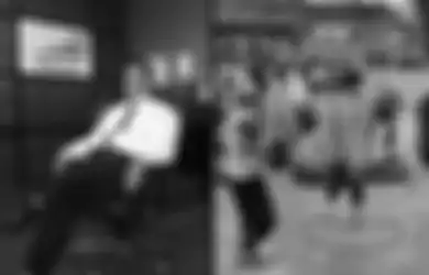 Panen Hujatan Netizen, Dirut PT KAI Kepergok Duduk di Kursi Singgasana Bak Raja, Genangan Banjir Hanya Semata Kaki, Seolah Jijik Takut Basah Saat Kunjungan Kerja
