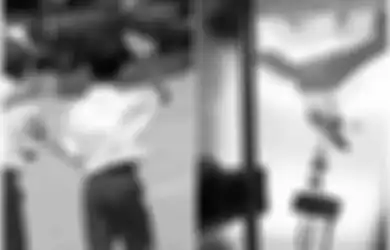 Pasang Senyum Bangga di Wajah, Pria Ini Seret Anaknya yang Sakit Berangkat Sekolah, Selang Infus Bahkan Masih Tersambung di Lengan sang Anak