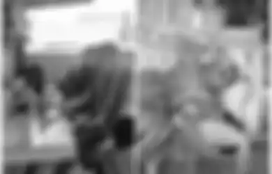 Kelewat Santai di Hari Bahagianya, Pasangan Pengantin Ini Punya Cara Unik Tunggu Tamu Undangan yang Tak Kunjung Datang, Sang Pria Ngopi di Warkop dan Istrinya Rebahan Asik Main HP dPelaminan