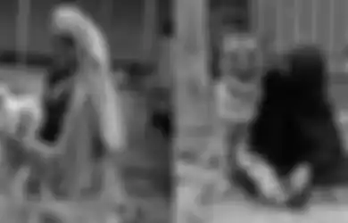 Aksinya Sempat Ditolak Ormas, Ternyata Begini Cara Perempuan Bercadar yang Sempat Viral Bisa Hidupi 70 Anjing Sekaligus di Rumahnya