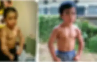 (Foto) Dijuluki Bruce Lee Junior, Inilah Ryusei yang Miliki Tubuh yang 'Mengerikan'