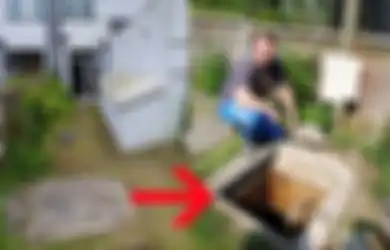 Temukan Lokasi Aneh di Belakang Rumah, Pria Ini Syok Bukan Main Usai Bongkar Saluran Air di Huniannya hingga Tahu Fakta yang Buat Merinding