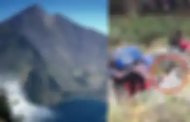 Pendaki Wanita Ini Terekam Lakukan Aksi Vandalisme di Gunung Rinjani, Videonya Viral
