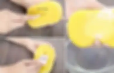 Selain untuk Mencuci Piring, Ini 5 Manfaat Tersembunyi Spons yang dapat Mempermudah Pekerjaan Rumah