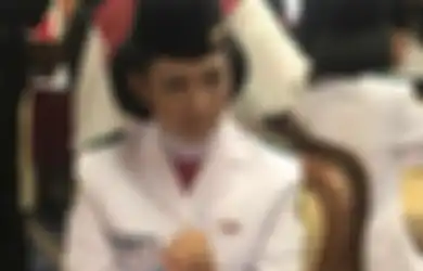  Kisah Tarissa Maharani, Paskibraka Pembawa Baki Bendera Merah Putih di Istana