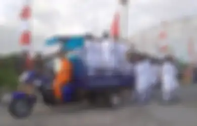 Paskibra di Asmat Diantar Kendaraan Pengangkut Sampah, Tak Malu dan Tetap Bangga!