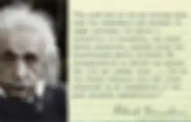 Ini Isi Surat Berisi Pandangan Albert Einstein tentang Tuhan, Agama, dan Yahudi yang Dilelang Rp22,7 Miliar