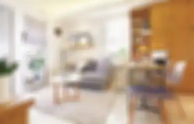 Unik, Inspirasi Desain Rumah 40 m2, Paduan Skandinavia dan Jepang