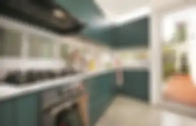 Terinspirasi Alam, Intip Uniknya Desain Dapur di Lahan Asimetris Ini!
