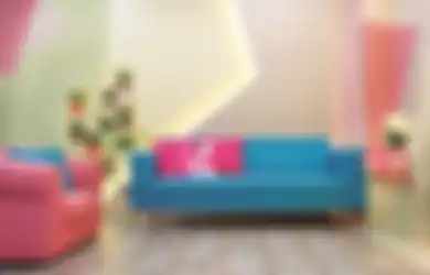 Enggak Norak! Begini Trik Menata Ruang Keluarga dengan Cat Warna Cerah