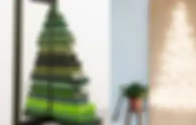Tak Harus Pakai Pohon Cemara, ini 7 Alternatif DIY Pohon Natal