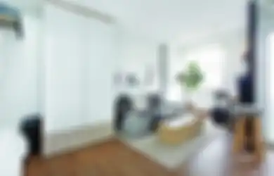 Cocok untuk Minimalist Living, Intip Apartemen 33 M2 yang Didesain Open Plan Ini