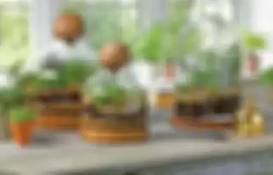 Punya Wadah Kaca Terbengkalai, Buat Saja Terrarium dari Tanaman Hias Favoritmu, Dekorasi di Rumah Jadi Makin Ciamik