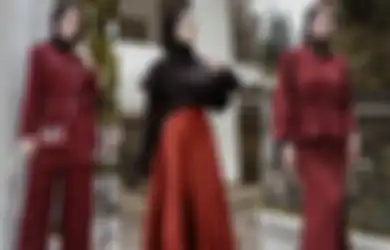 Inspirasi 8 Outfit Warna Merah ala Selebgram Hijab, Dijamin Stylish