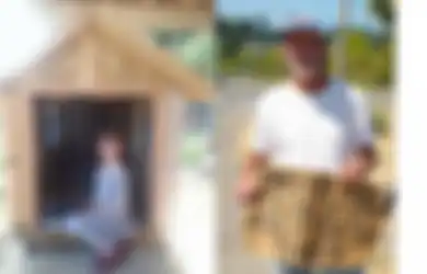 Seluas 3 Meter, Rumah Ini Sengaja Dibangun oleh Gadis Berumur 9 Tahun untuk Tunawisma