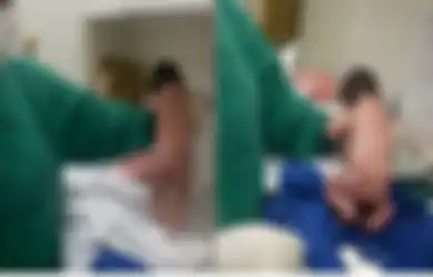 Bikin Kaget Dokter, Bayi yang Baru Saja Lahir Ini Tiba-tiba Berusaha untuk Berjalan
