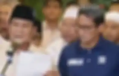 Penampilan Lesunya Saat Dampingi Prabowo Jadi Sorotan, Dokter Katakan Sandiaga Uno Seharusnya Bed Rest