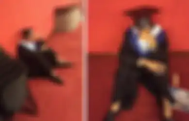 Kisah Sedih Mahasiswa yang Kerja Keras Demi Sekolahnya, Namun Orang Tuanya Tak Pernah Datang ke Wisudanya