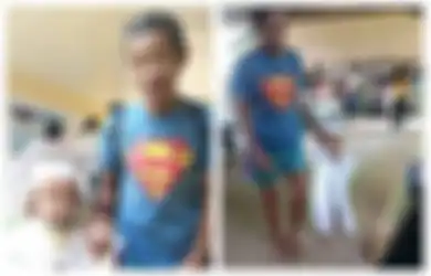 Bikin Haru, Tanpa Alas Kaki Seorang Buruh Tinggalkan Pekerjaannya Agar Dapat  Hadiri Wisuda Putrinya