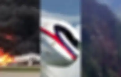 Mei, Bulan 'Nahas' Sukhoi Superjet 100: 7 Tahun Lalu Menabrak Gunung Salak, 4 Hari Lalu Terbakar di Moskwa