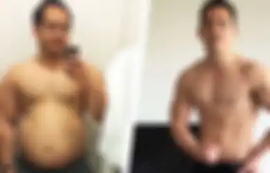 Diet Sederhana, Berat Badan Pria Ini Sukses Turun 31 kg dan Membuatnya Atletis